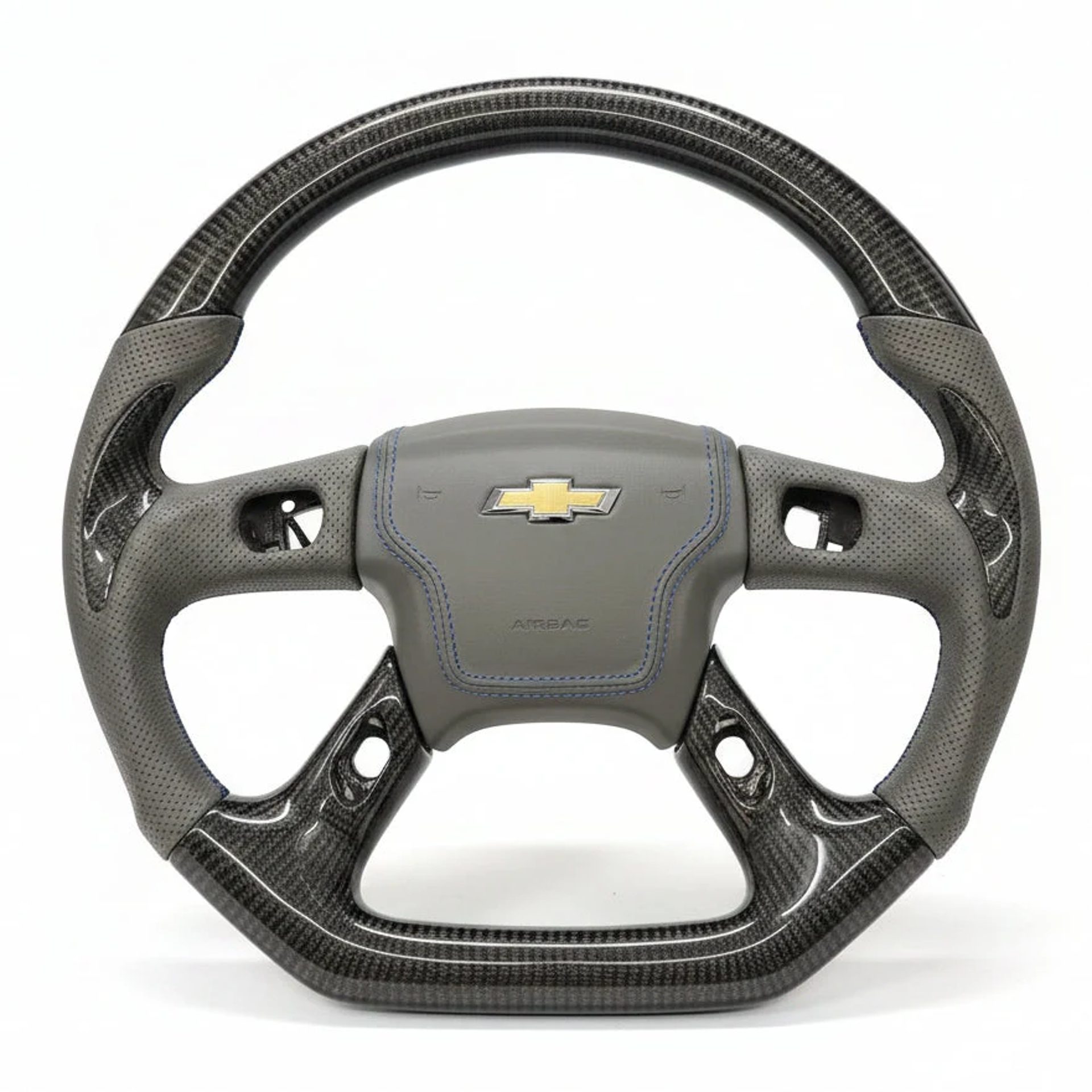 2003-2006 Chevrolet Silverado/Trailblazer Carbon Fiber Steering Wheel - Customizable