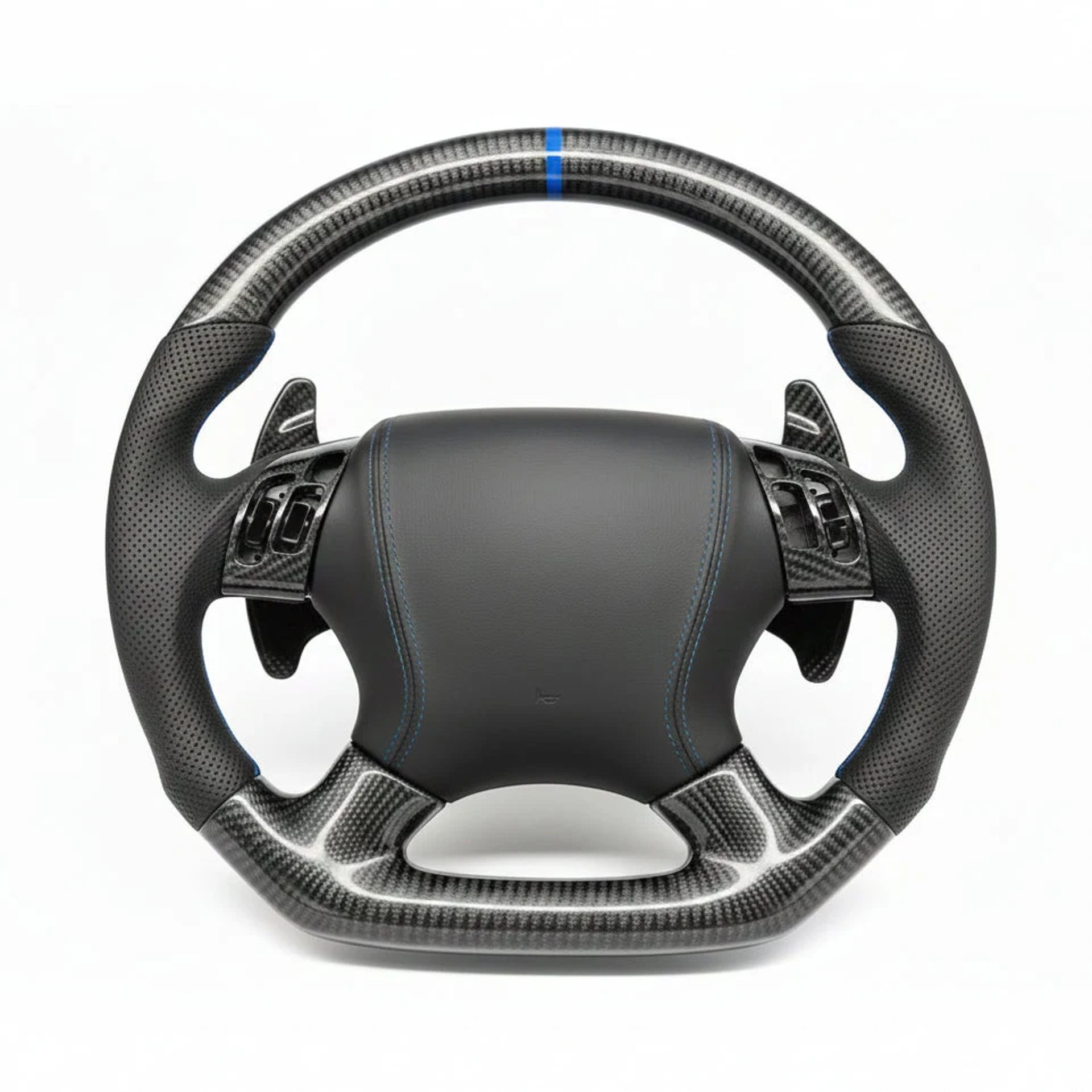 2003–2007 Honda Accord 7th Gen Carbon Fiber Steering Wheel – Customizable