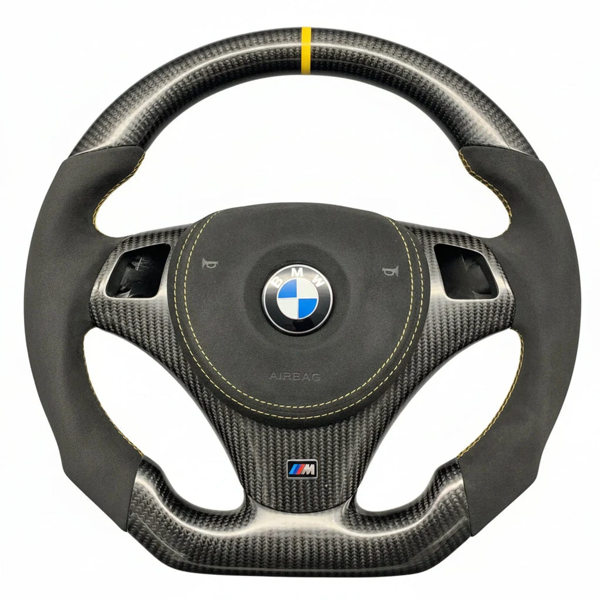 2006–2011 BMW E9X / E8X Sport Carbon Fiber Steering Wheel – Customizable