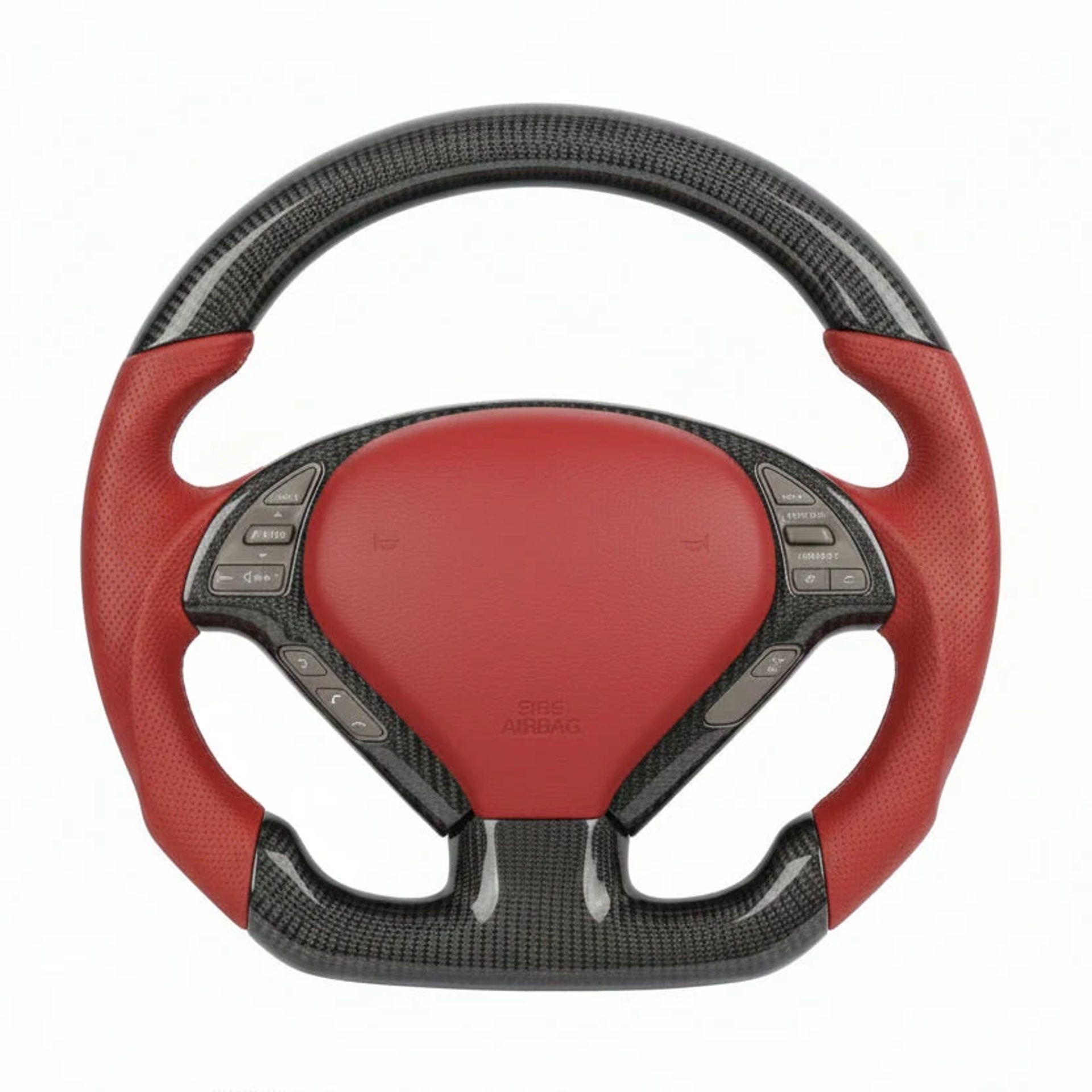 2008+ Infiniti G37 Carbon Fiber Steering Wheel – Customizable