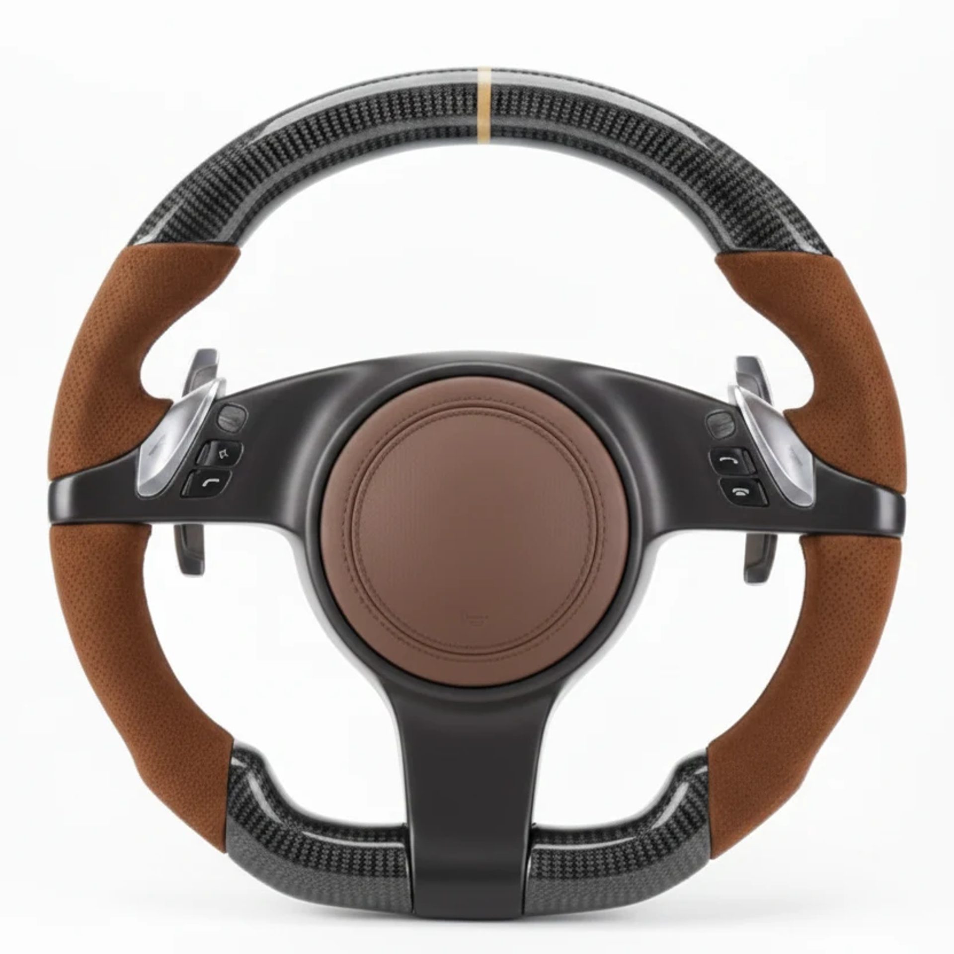 2009–2016 Porsche Cayman (981) Carbon Fiber Steering Wheel – Customizable