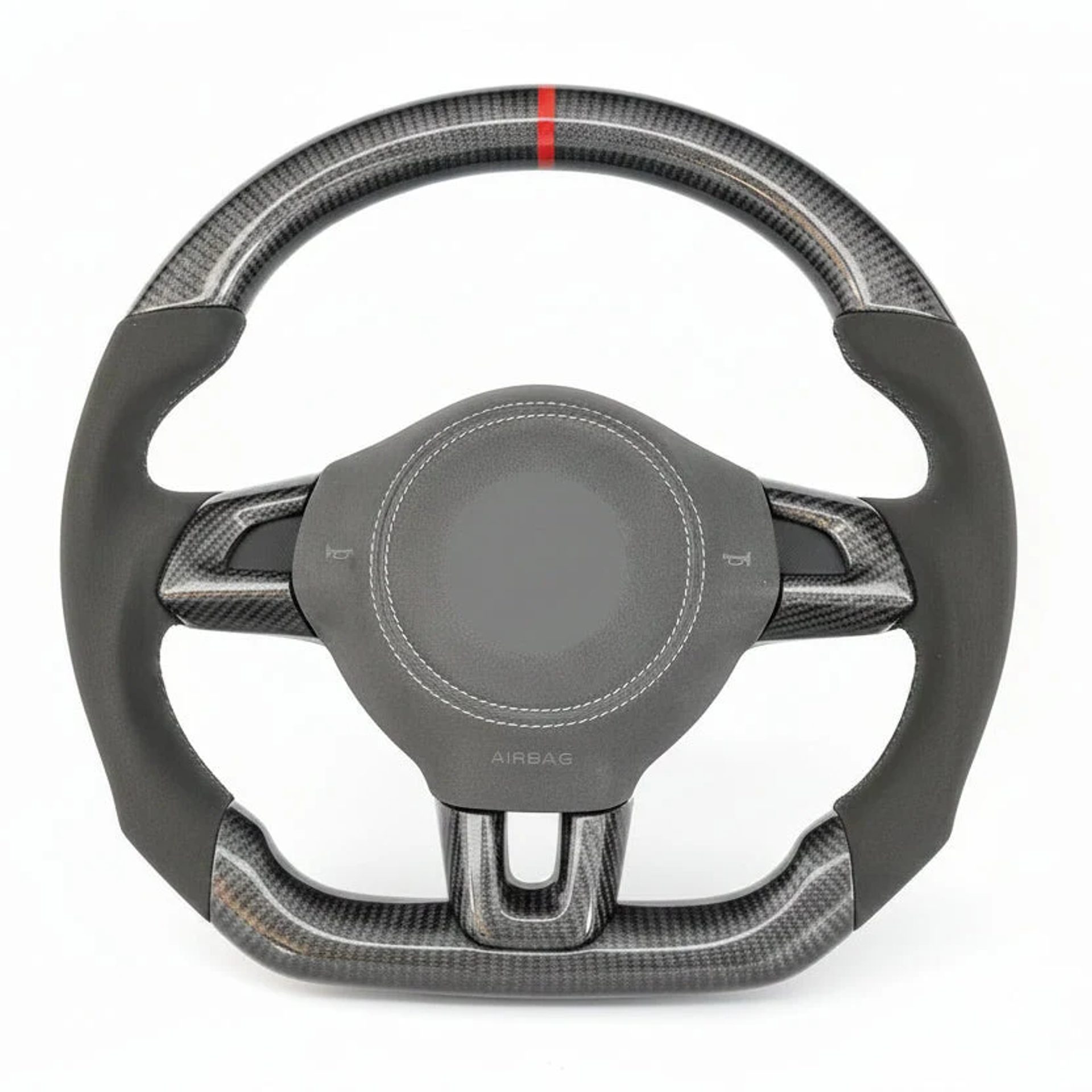 2010–2014 Volkswagen Golf GTI / Golf R / Jetta GLI MK6 Carbon Fiber Steering Wheel – Customizable
