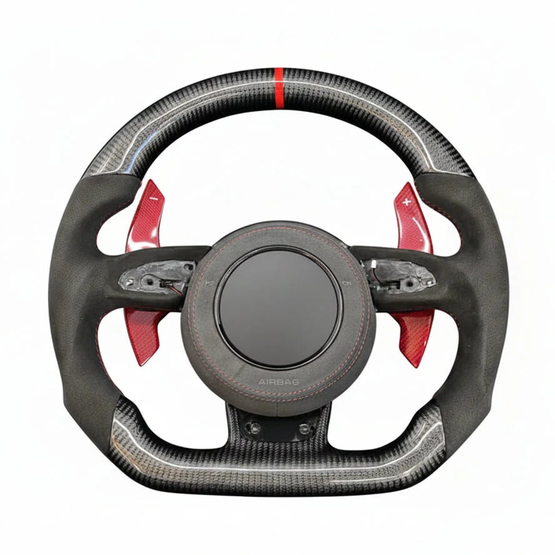 2012–2016 Audi B8.5 A3 / S3 / RS3, A4 / S4 / RS4, A5 / S5 / RS5 Carbon Fiber Steering Wheel – Customizable