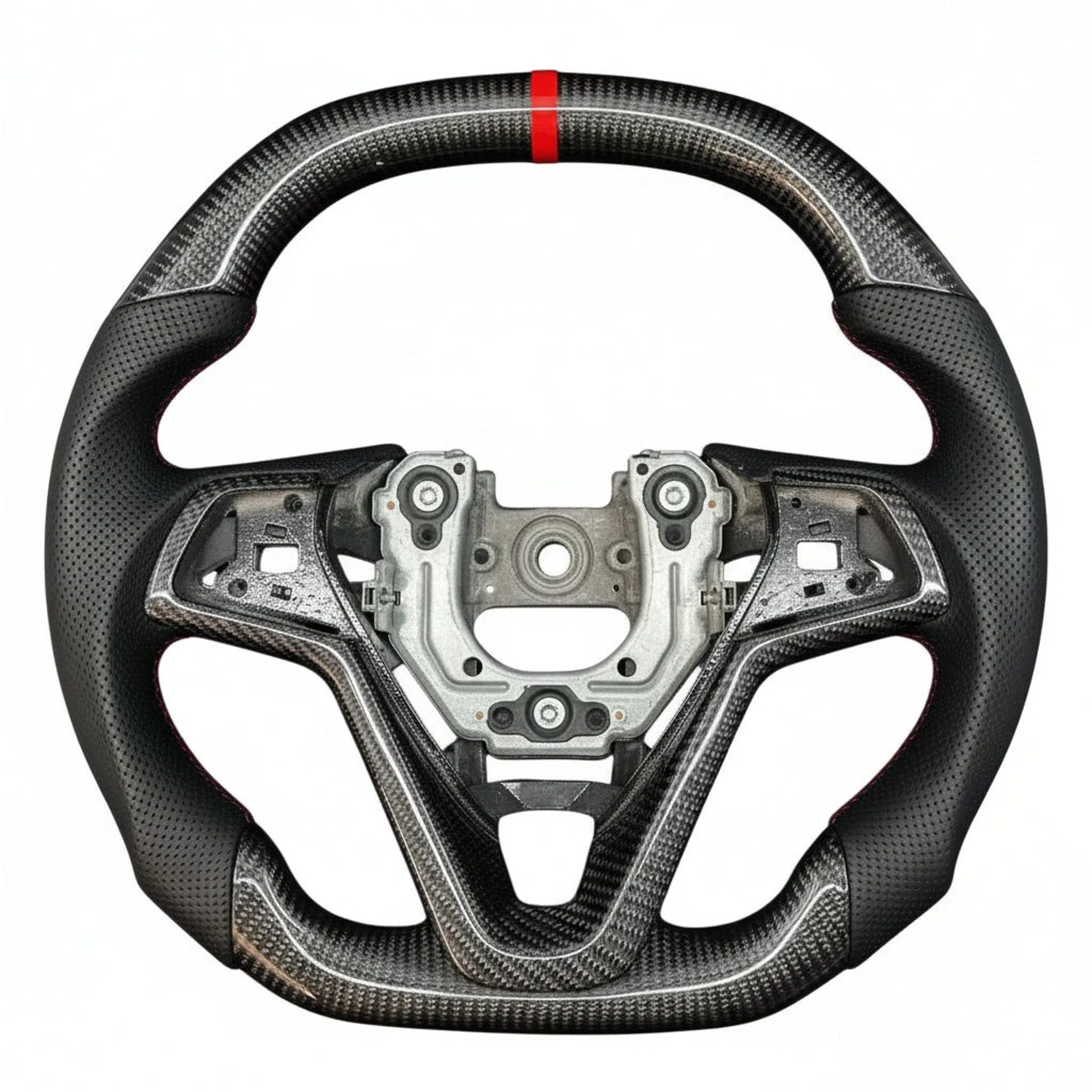 2012–2017 Hyundai Veloster Carbon Fiber Steering Wheel – Customizable — view 1 of 1