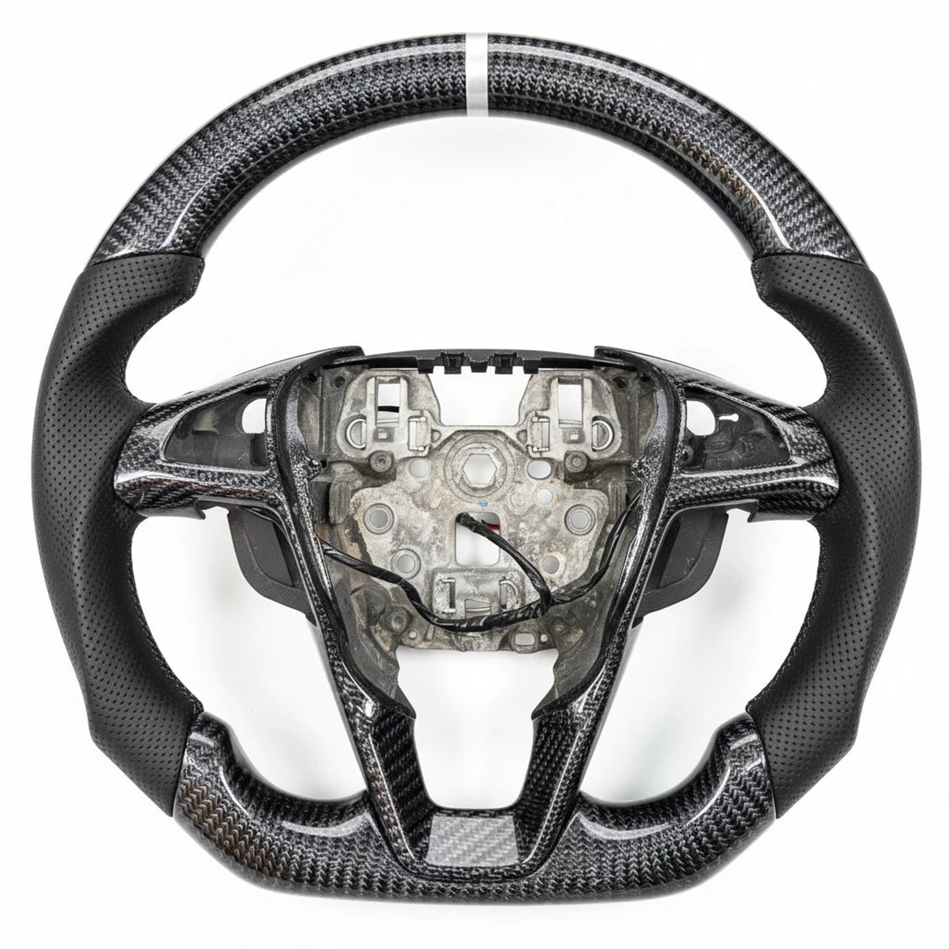 2013–2020 Ford Fusion / Edge Carbon Fiber Steering Wheel – Customizable — view 1 of 1