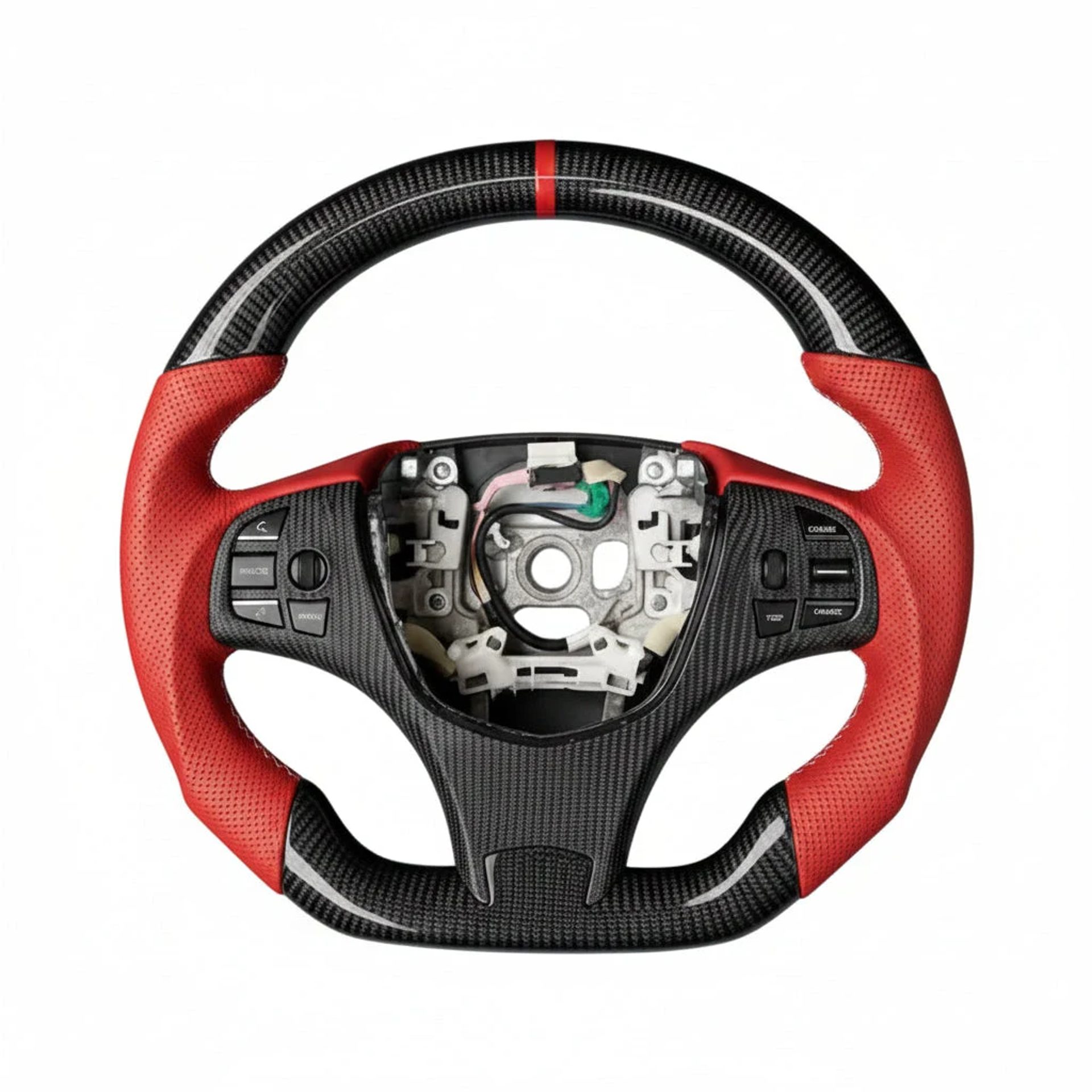 2014–2019 Acura MDX / RLX Carbon Fiber Steering Wheel – Customizable