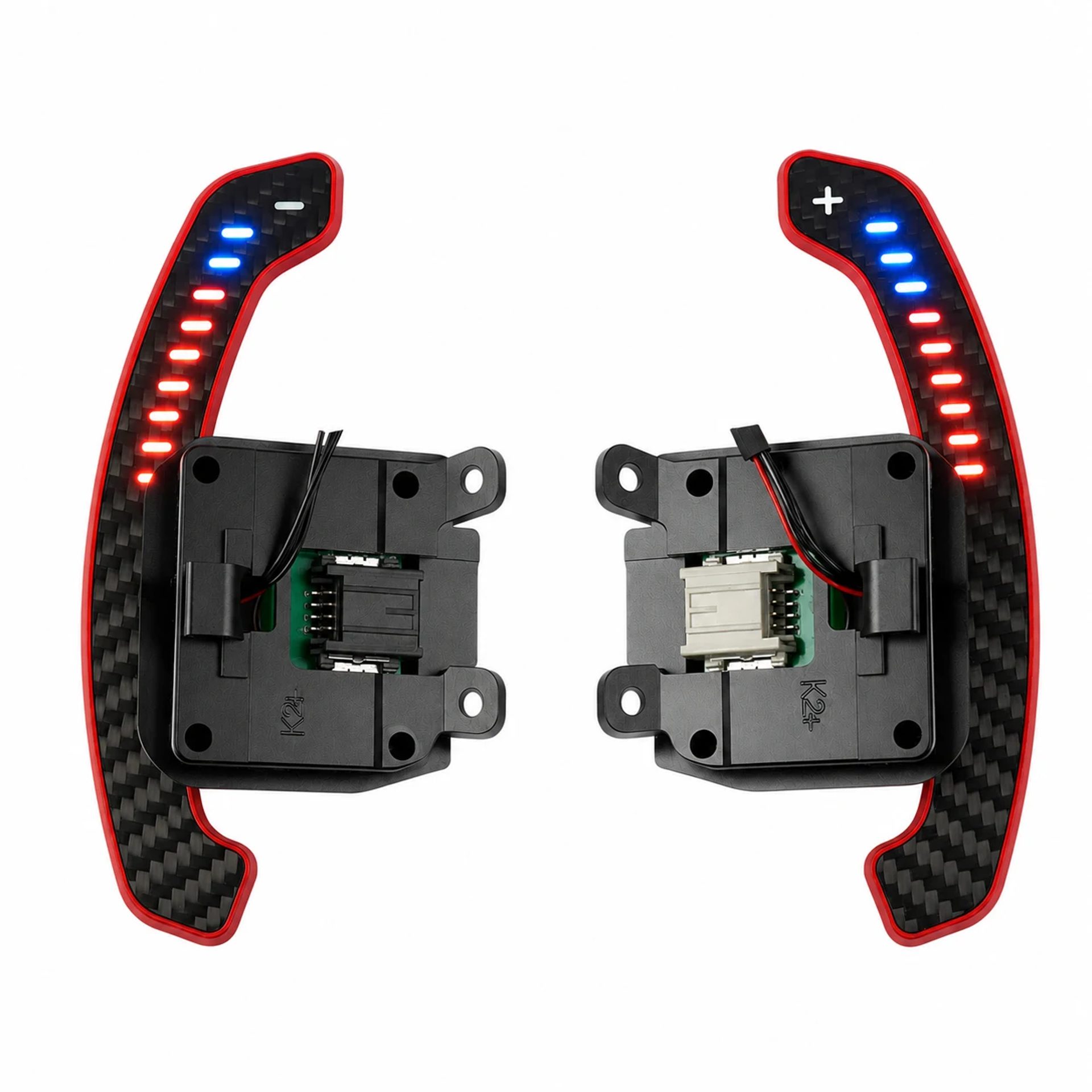 2014–2019 Chevrolet Corvette C7 F1 Series™ LED Magnetic Carbon Fiber Paddle Shifters