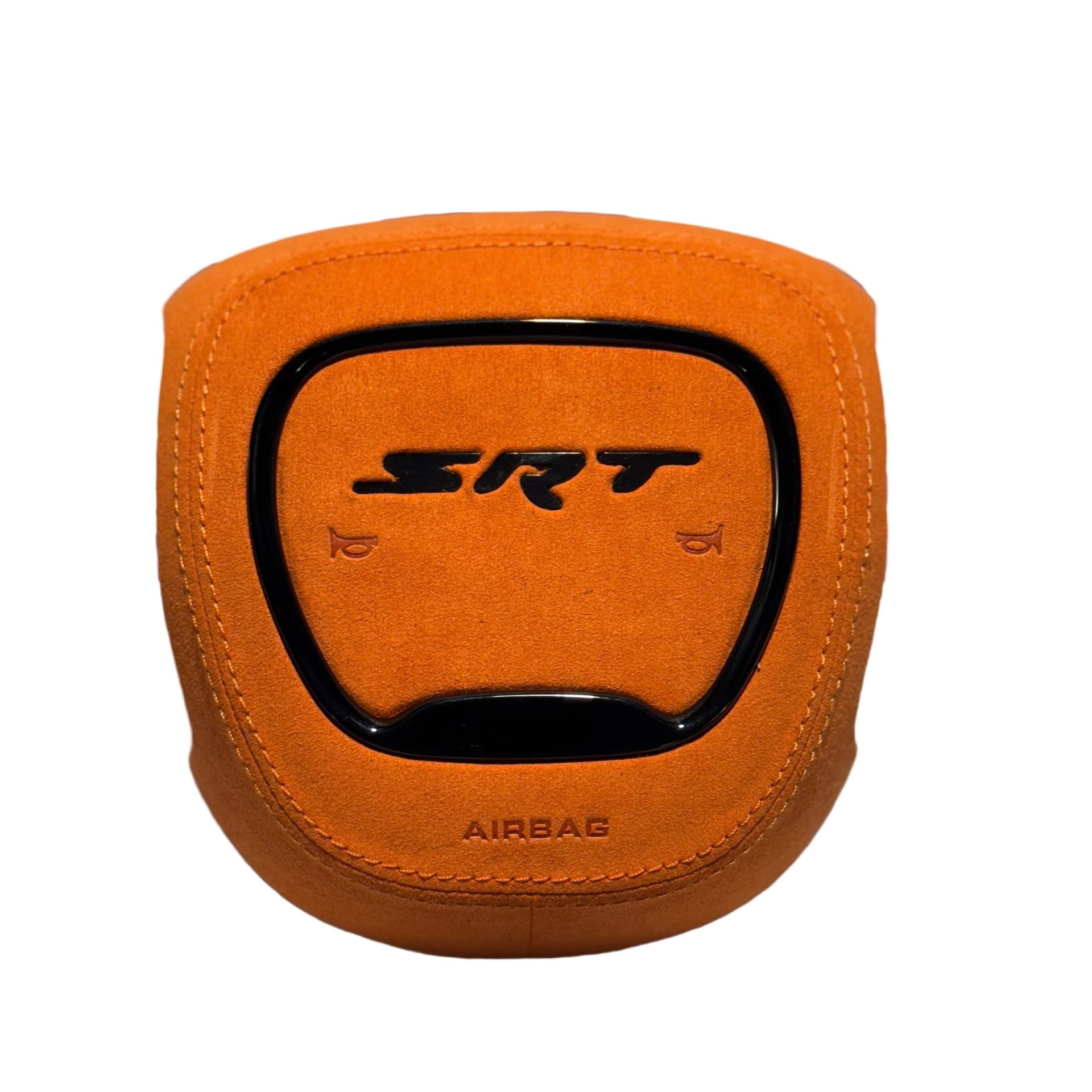 2015-2023 Dodge Airbag Cover - Orange Alcantara