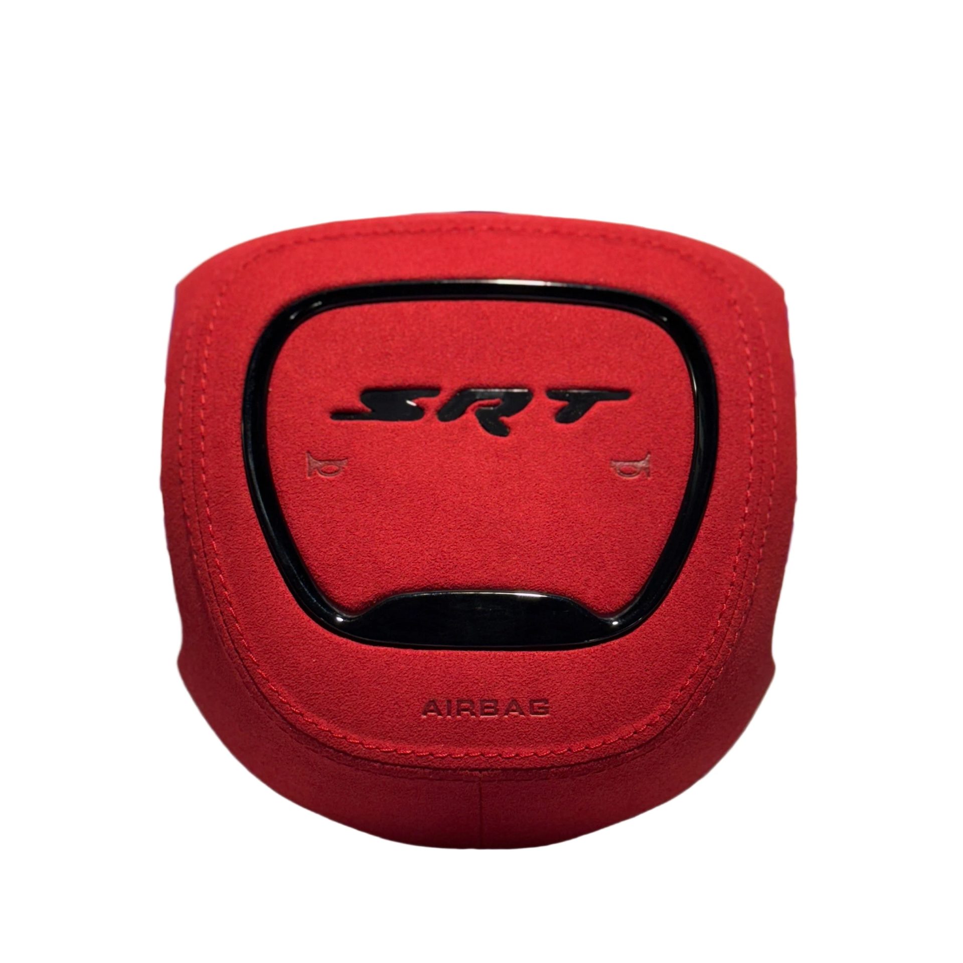 2015-2023 Dodge Airbag Cover - Red Alcantara