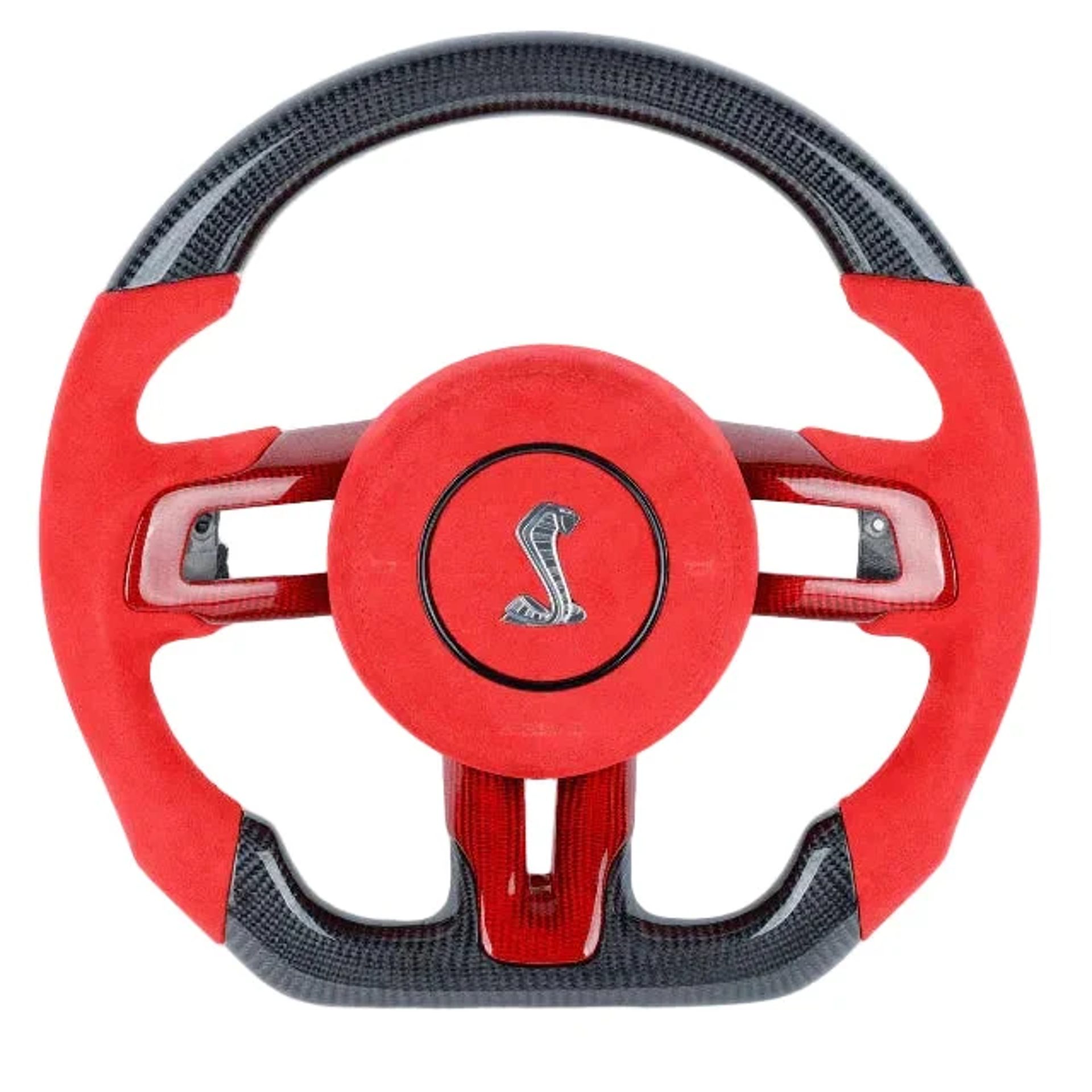 2015–2023 Shelby GT350 / GT500 Carbon Fiber Steering Wheel – Customizable