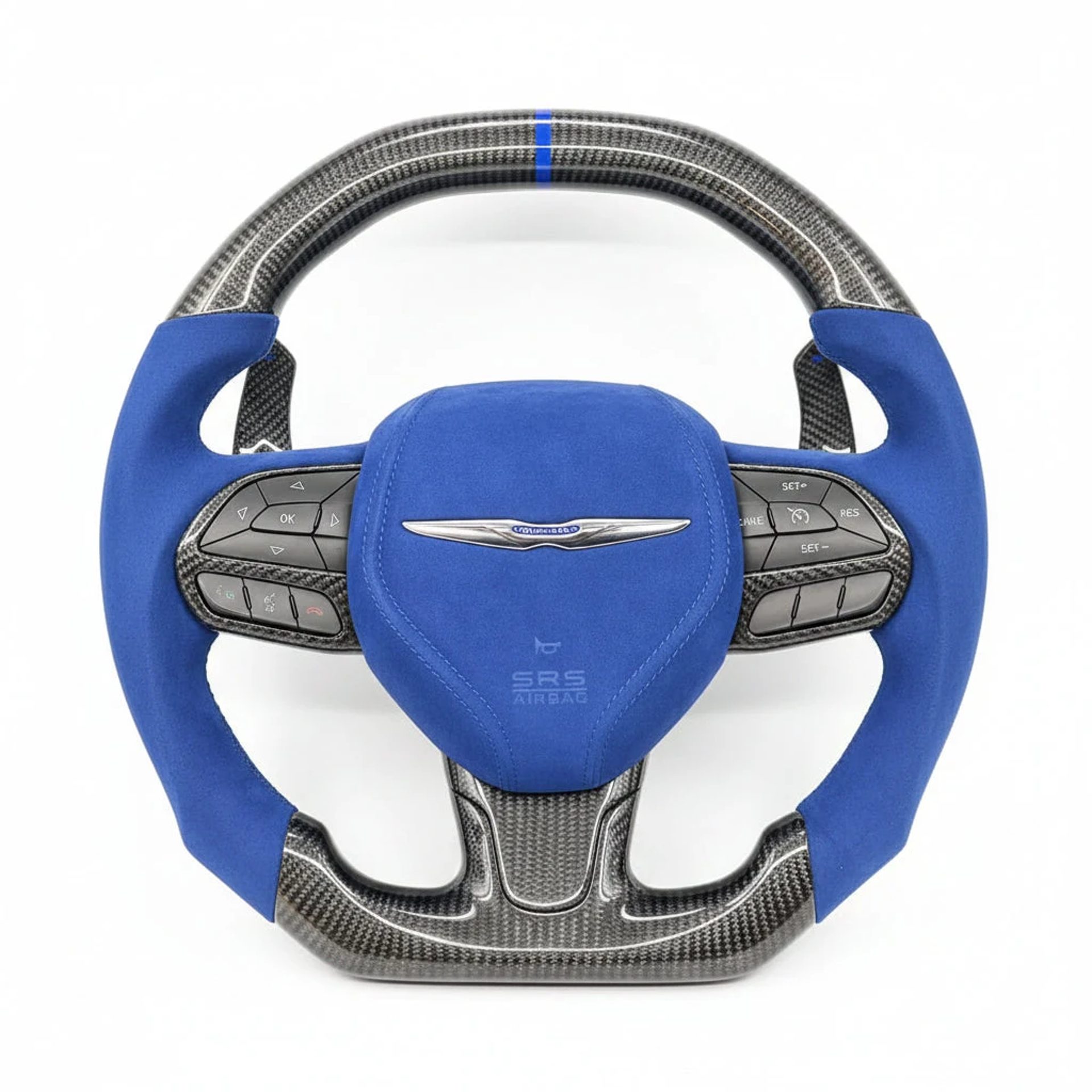 2015–2025 Chrysler 300 Carbon Fiber Steering Wheel – Customizable