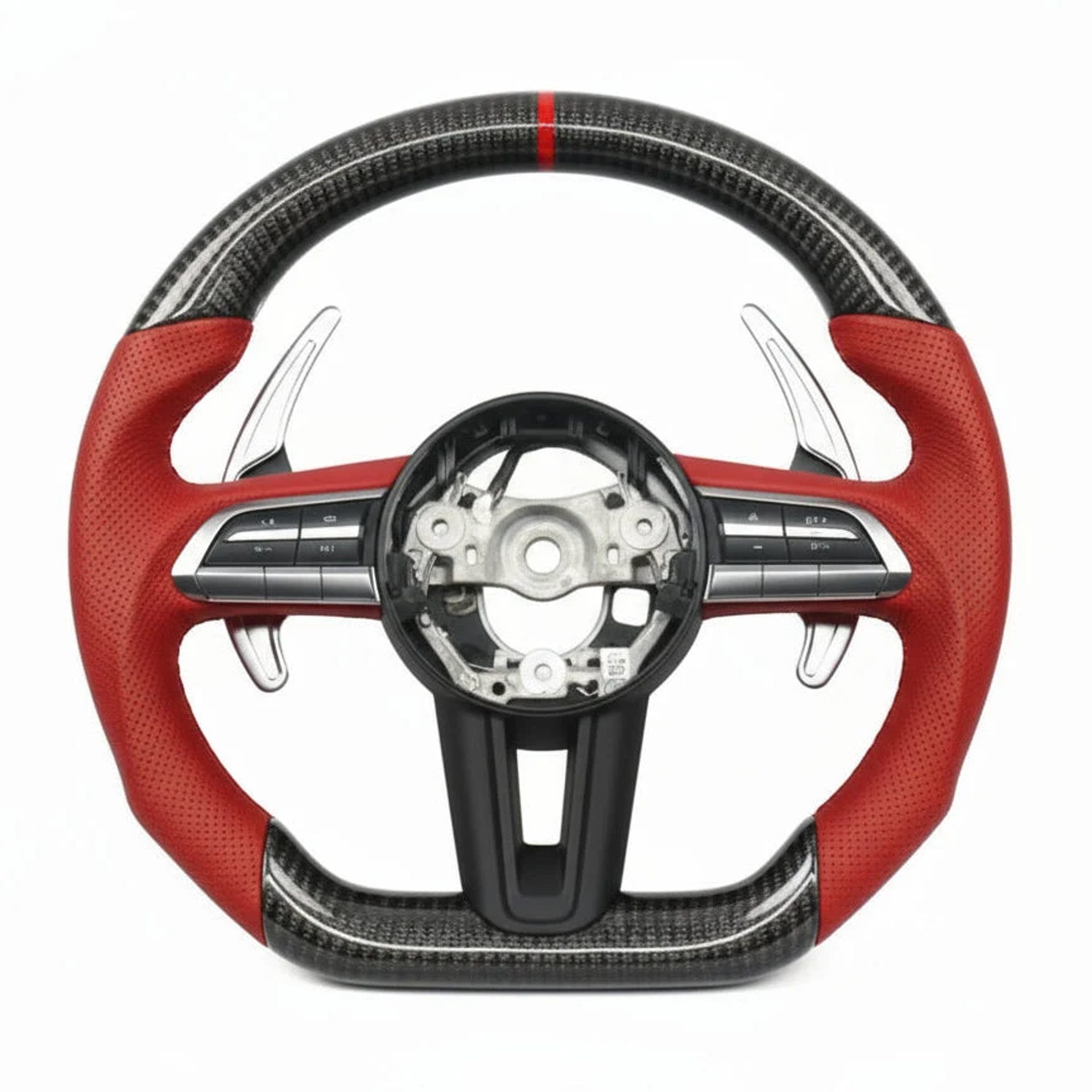 2019–2025 Mazda Mazda3 / CX-30 / MX-30 Carbon Fiber Steering Wheel – Customizable