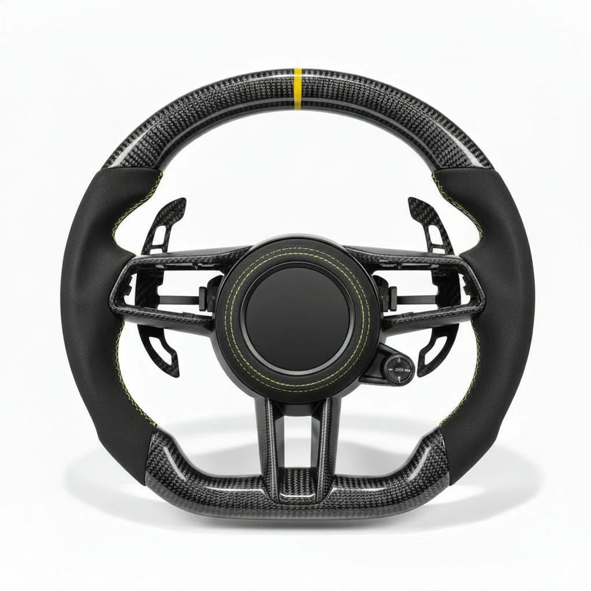 2020–2026 Porsche Macan Carbon Fiber Steering Wheel – Customizable