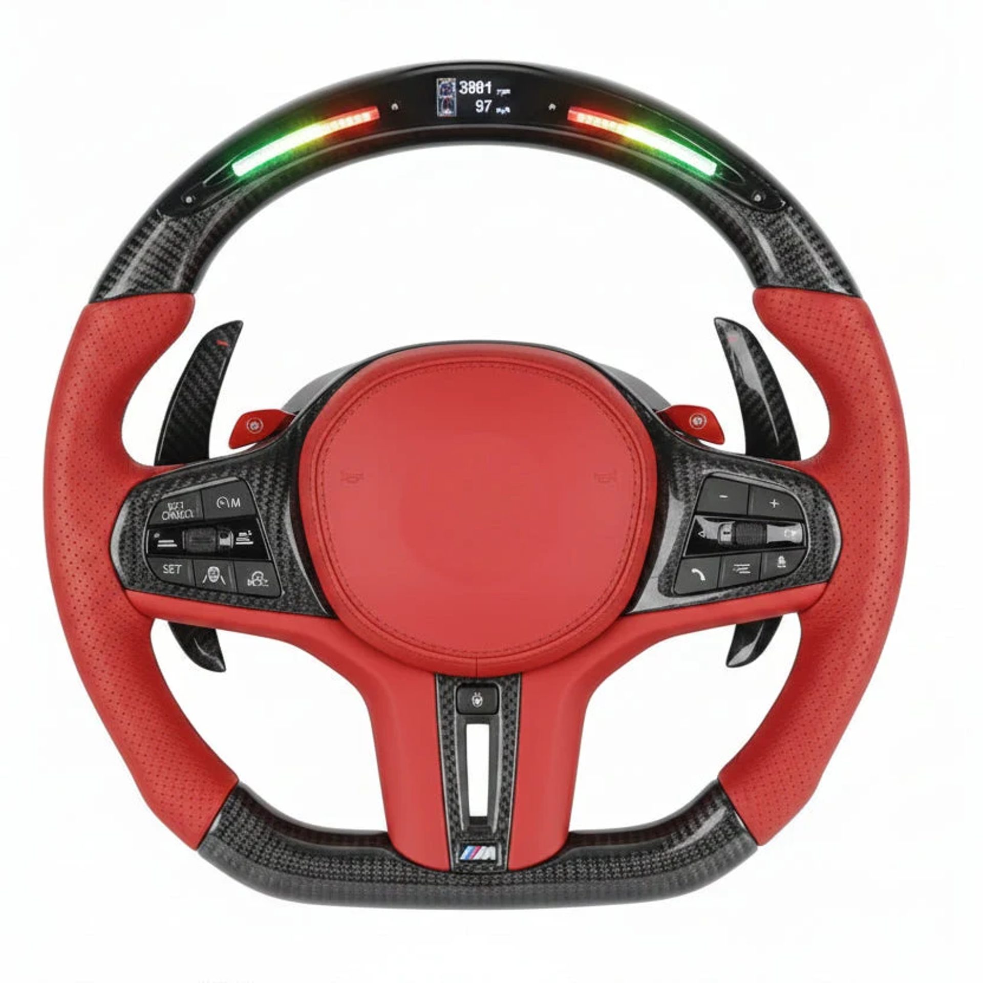 2021–2025 BMW G80 / G82 / G87 M2 / M3 / M4 Carbon Fiber Steering Wheel – Customizable