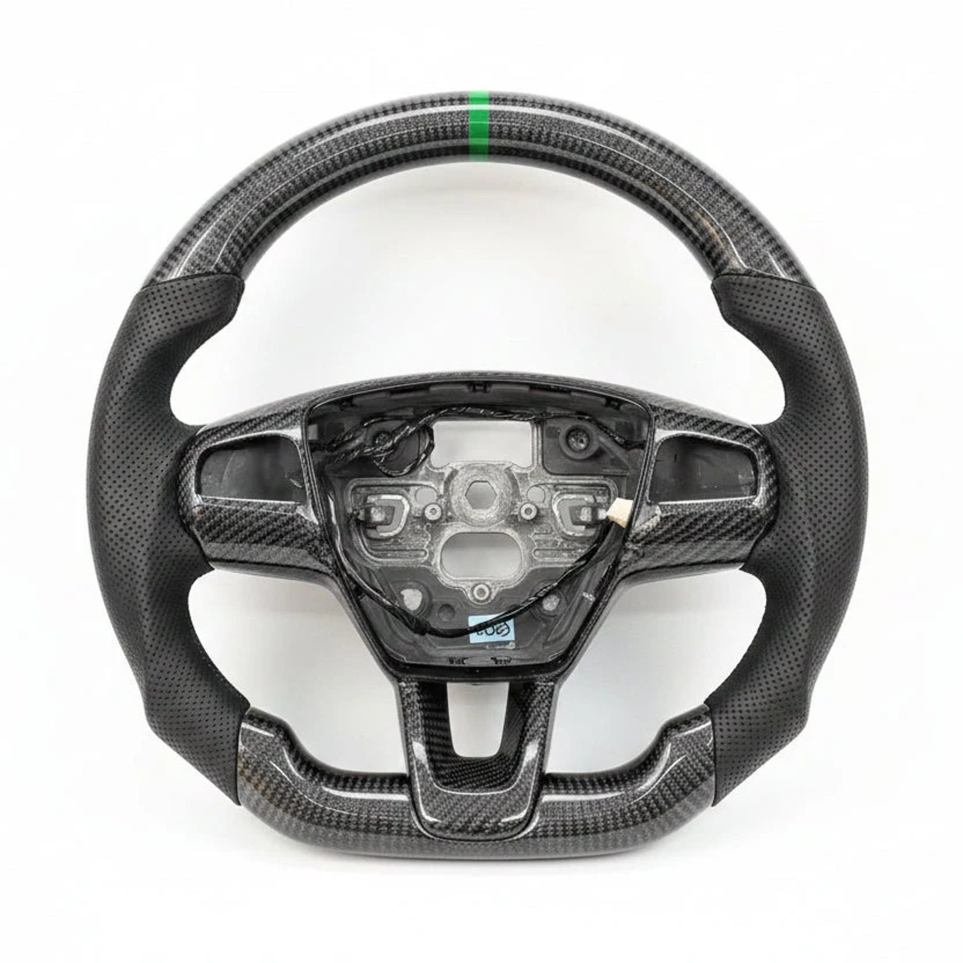 2021+ Ford Mustang Mach-E Carbon Fiber Steering Wheel – Customizable — view 1 of 1