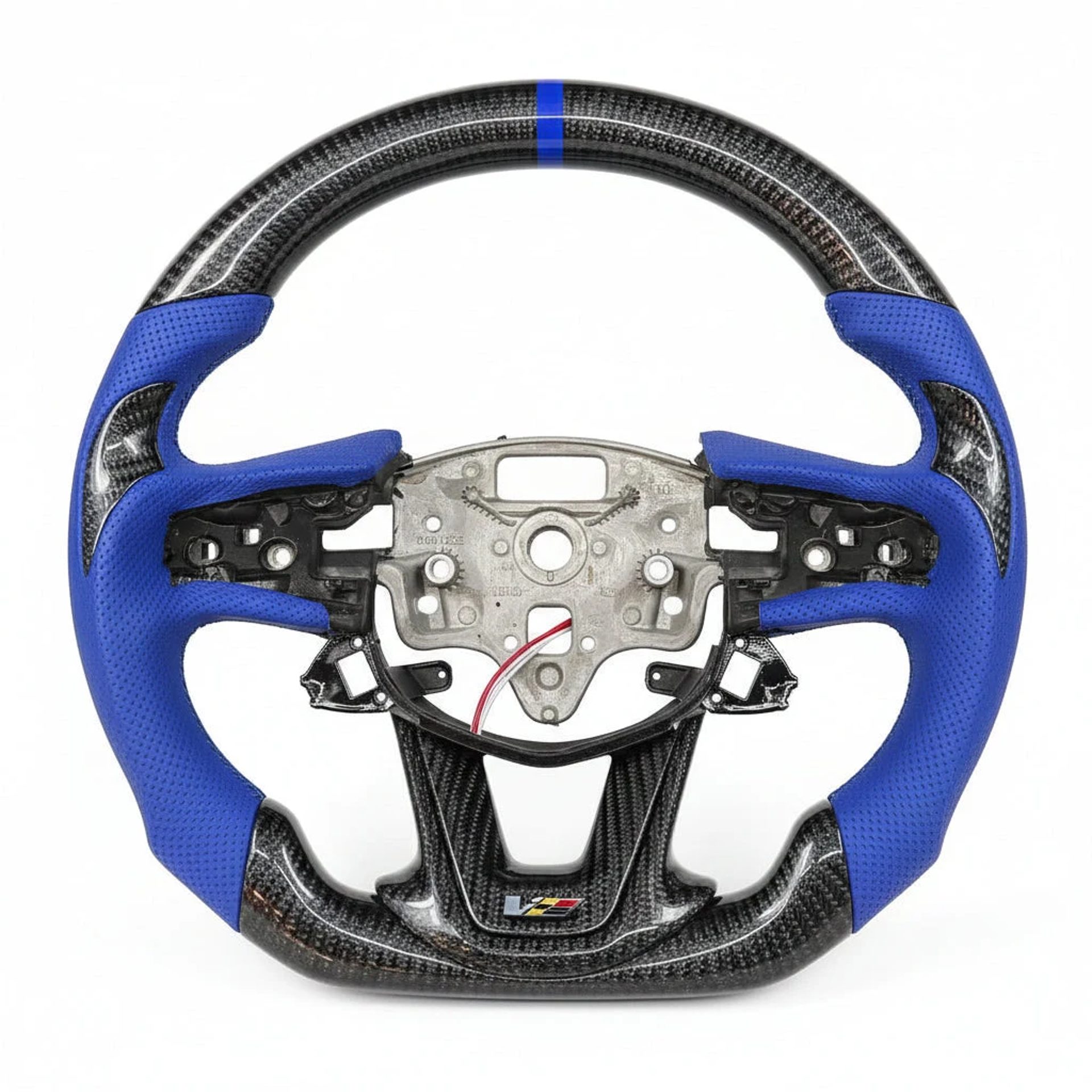 2022+ Cadillac CT4-V Blackwing / CT5-V Blackwing Carbon Fiber Steering Wheel – Customizable