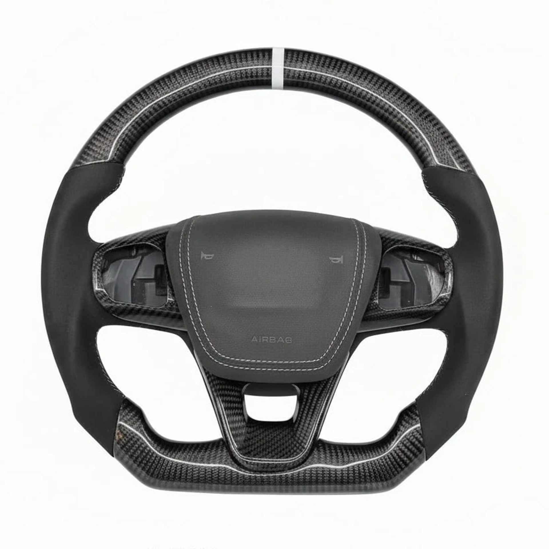 2022+ Ford Maverick / Bronco Sport Carbon Fiber Steering Wheel – Customizable