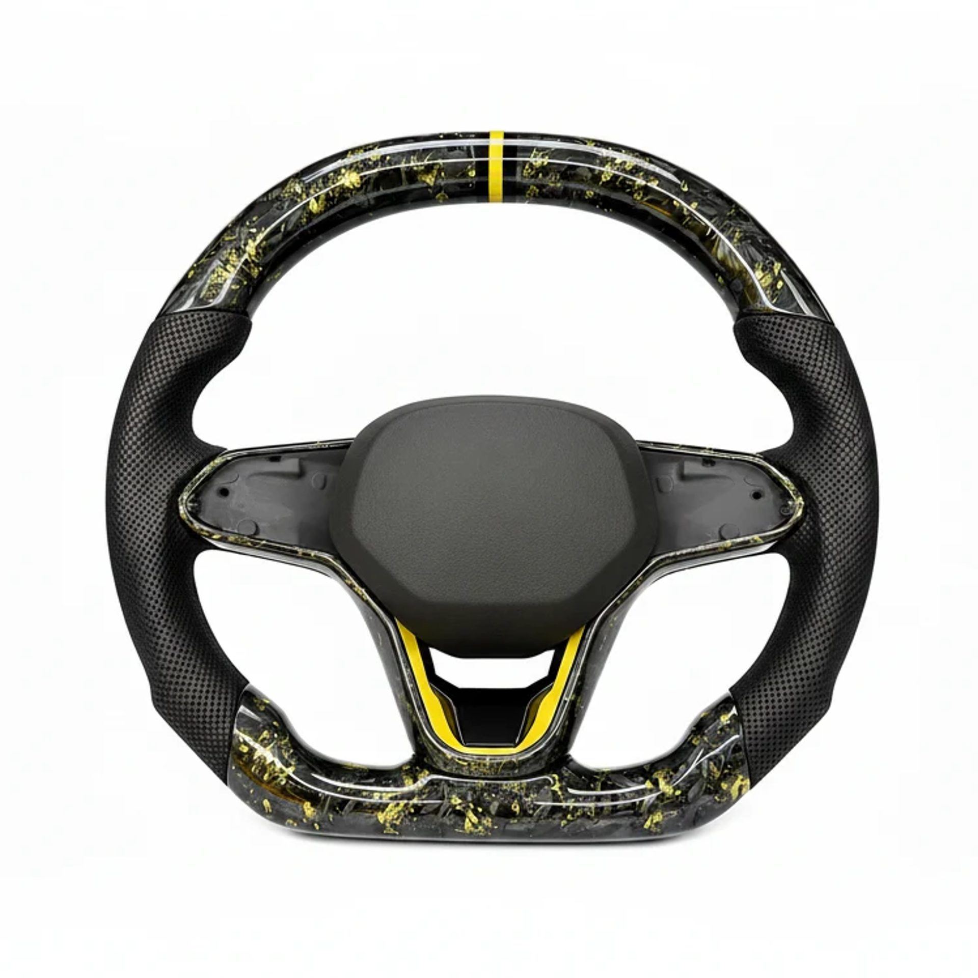 2022+ Volkswagen Golf GTI / Golf R / Jetta GLI MK8 Carbon Fiber Steering Wheel – Customizable — view 1 of 1