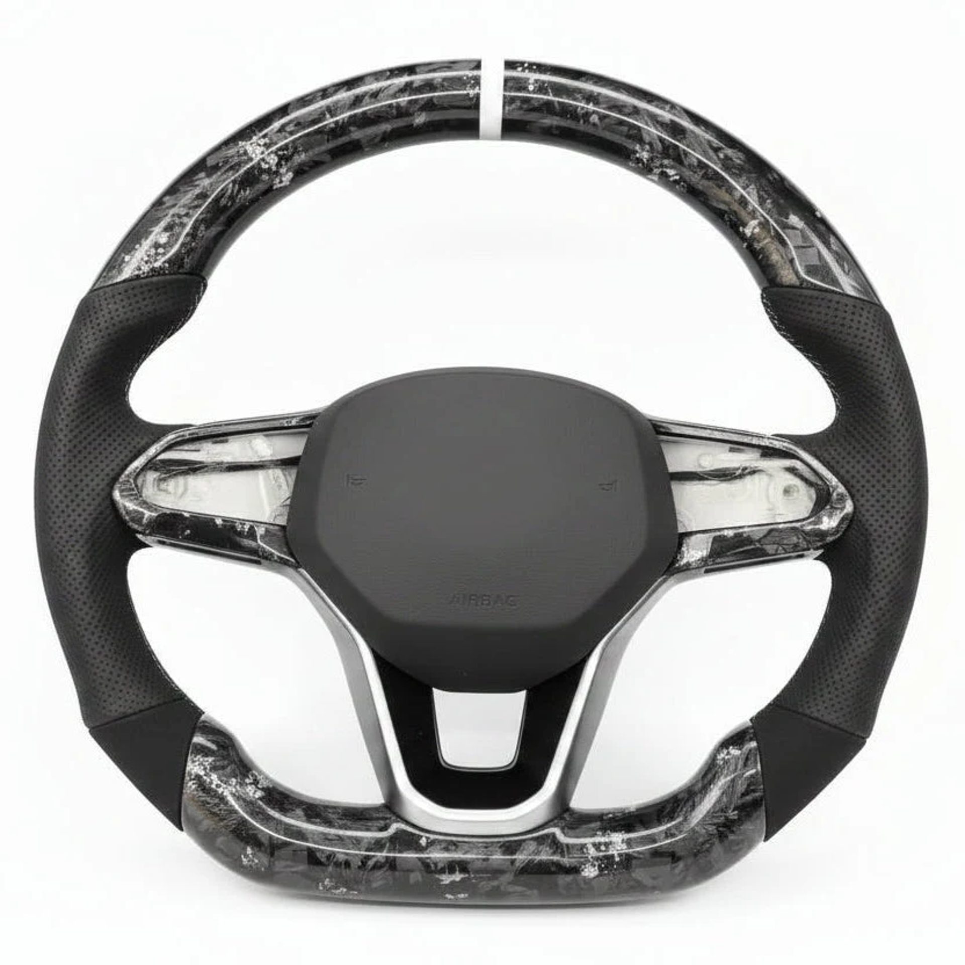 2022+ Volkswagen Golf MK8 / Jetta Carbon Fiber Steering Wheel – Customizable — view 1 of 1