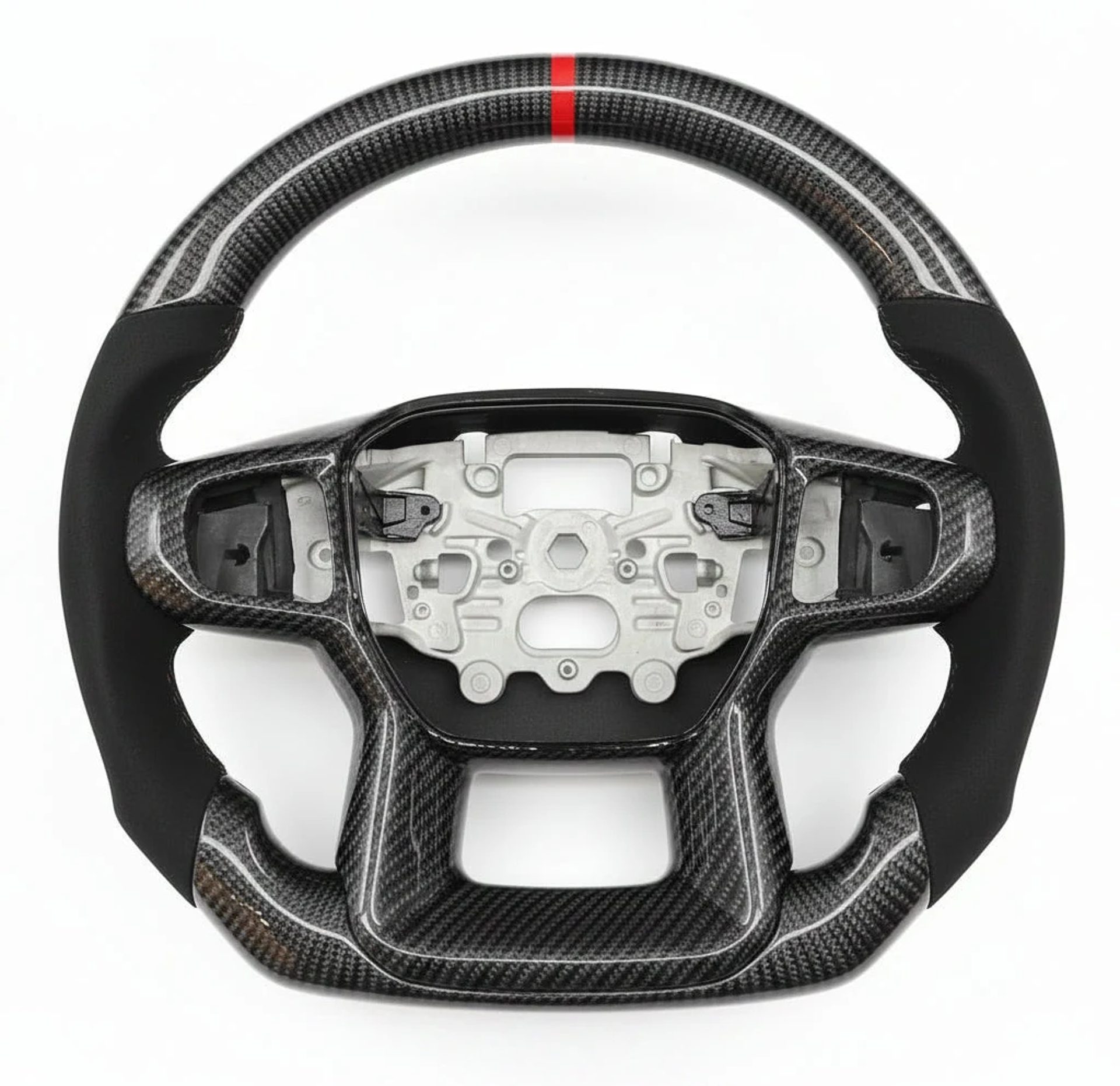 2024+ Ford Ranger Raptor Carbon Fiber Steering Wheel – Customizable — view 1 of 1