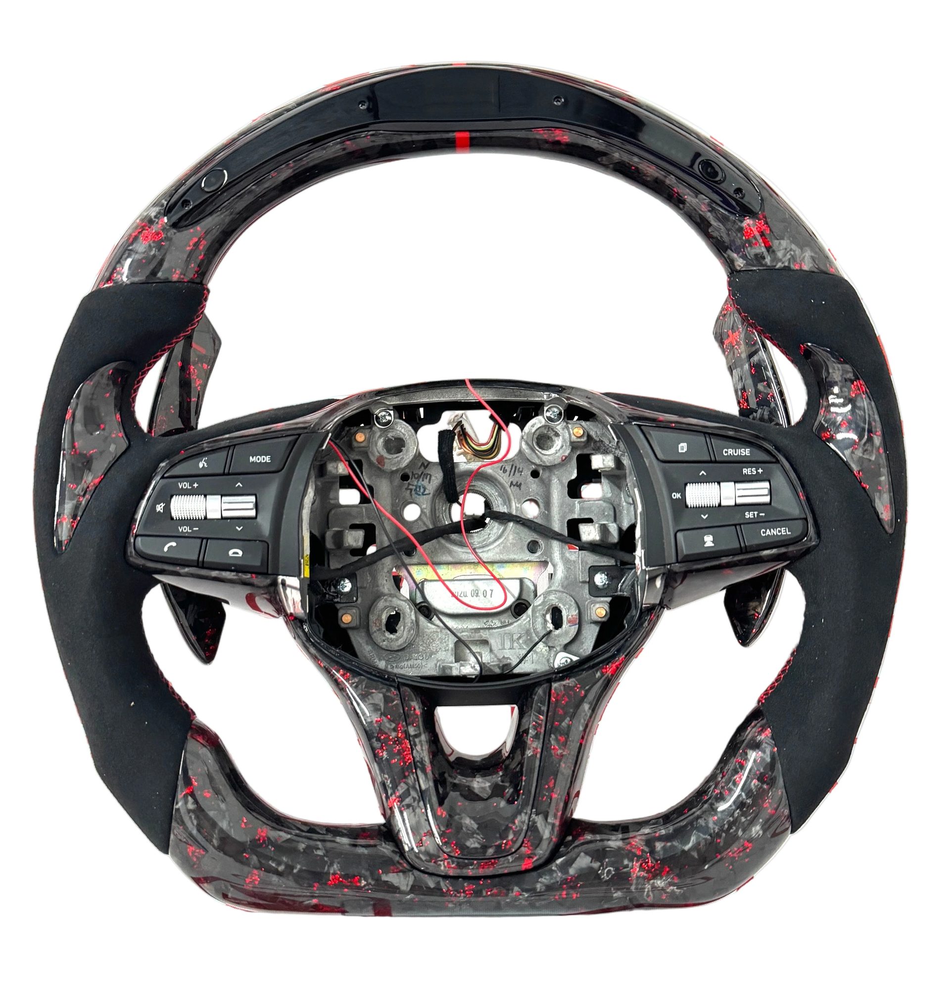 Genesis G70/G80 Carbon Fiber Steering Wheel - Customizable